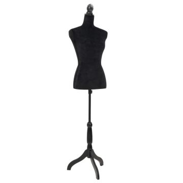Gossi bust pentru dame, negru, manechin croitorie
