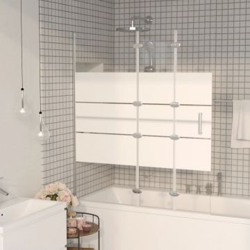 Gossi cabina de dus pliabila, alb, 120x140 cm, esg