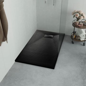 Gossi cadita de dus, negru, 100 x 80 cm, smc