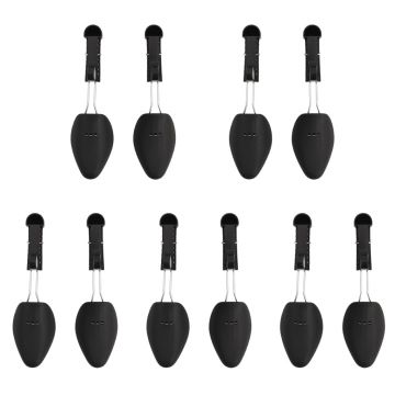 Gossi calapoade de pantofi, 5 perechi, negru, eu 35-38, plastic
