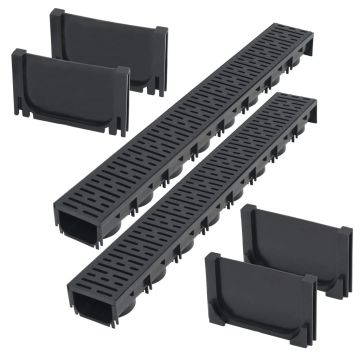 Gossi canale de drenaj, 2 m, plastic