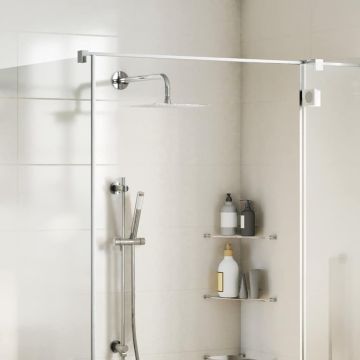Gossi cap de dus cu ploaie din otel inoxidabil 304 25x25 cm patrat