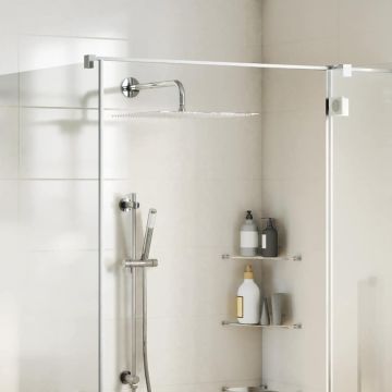 Gossi cap de dus cu ploaie din otel inoxidabil 304 40x40 cm patrat