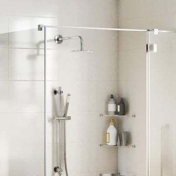 Gossi cap de dus cu ploaie din otel inoxidabil 304 rotund 20 cm