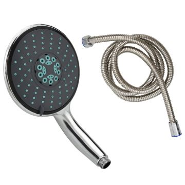 Gossi cap dus de mana multifunctional cu furtun de 1,5 m, crom