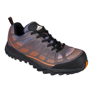 Pantofi Portwest Compositelite Low Cut Spey S1P FT36OBR44, culoare portocaliu negru, marime 44