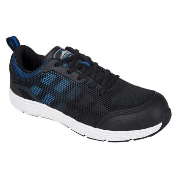 Pantofi Portwest Steelite Tove S1P FT15BKB37, culoare negru albastru, marime 37