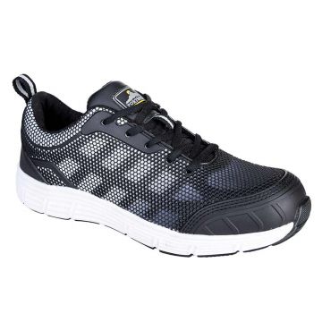 Pantofi Portwest Steelite Tove S1P FT15BKW42, culoare negru alb, marime 42