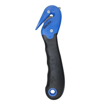 Set 24 cutite de siguranta cu lama inchisa Portwest KN50BLU, culoare albastru