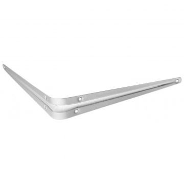 Consola pentru rafturi 150x200 mm,alb