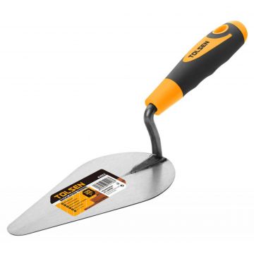 Mistrie pentru zidit caramizi maner din plastic 140 mm-rotunda