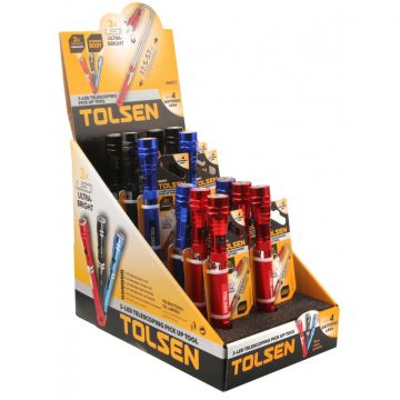 Unealta telescopica cu 3 leduri de ridicare