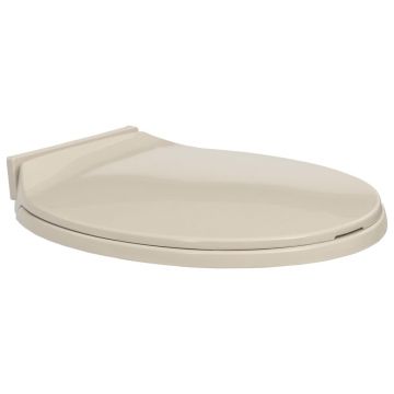 Gossi capac wc cu inchidere silentioasa, roz caisa, oval
