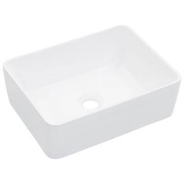 Gossi chiuveta de baie, alb, 40 x 30 x 13 cm, ceramica