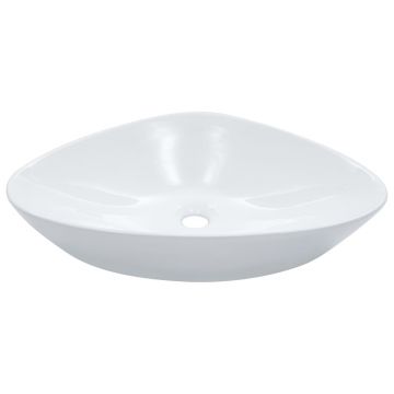 Gossi chiuveta de baie, alb, 58,5 x 39 x 14 cm, ceramica