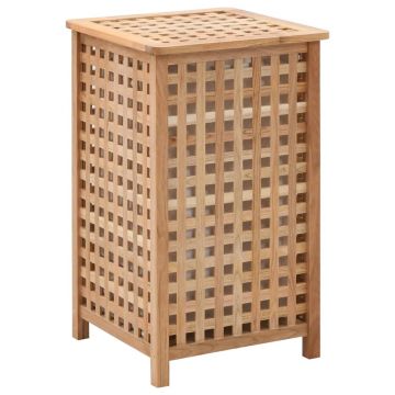 Gossi cos de rufe, 39x39x65 cm, lemn masiv de nuc