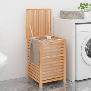 Gossi cos de rufe, 45x45x65 cm, lemn masiv de nuc