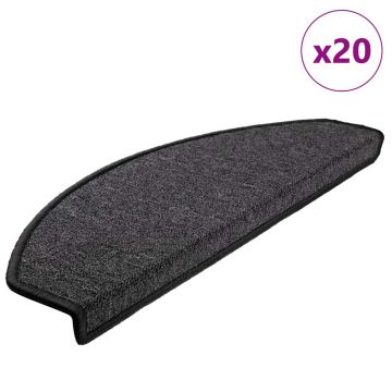 Gossi covorase scara 20 buc antracit 65x24x4 cm