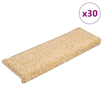 Gossi covorase scara 30 buc 65x21x4 cm maro