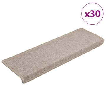 Gossi covorase scara 30 buc 65x21x4 cm taupe
