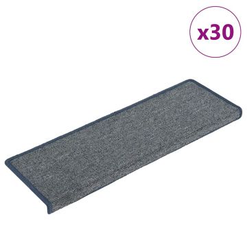 Gossi covorase scara 30 buc 65x21x4 cm violet si albastru