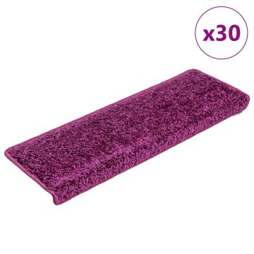 Gossi covorase scara 30 buc 65x21x4 cm violet