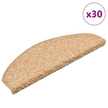 Gossi covorase scara 30 buc aur 65x21x4 cm