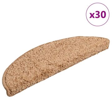 Gossi covorase scara 30 buc bej 56x17x3 cm