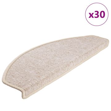 Gossi covorase scara 30 buc taupe 65x24x4 cm