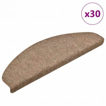 Gossi covorase scara autoadezive 30 buc crem 65x21x4 cm