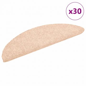 Gossi covorase scara autoadezive 30 buc maro 56x17x3 cm