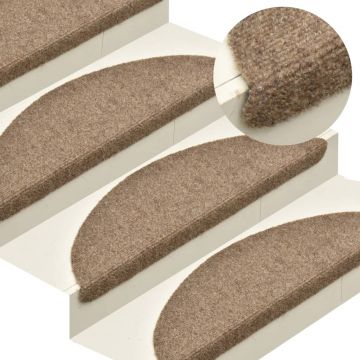 Gossi covorase scari autoadezive 15 buc crem 65x21x4 cm stil punch