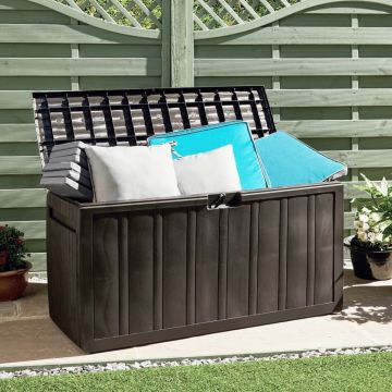 Gossi cufar de perne, maro, 117x45,5x57,5 cm, 270 l