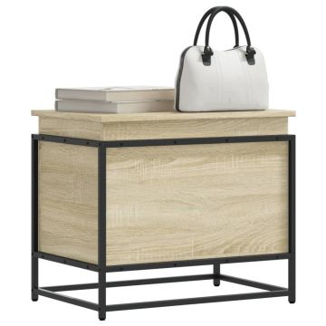 Gossi cutie depozitare stejar sonoma 60x40x51,5 cm lemn prelucrat