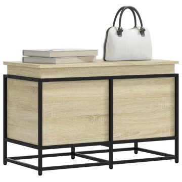 Gossi cutie depozitare stejar sonoma 80x40x51,5 cm lemn prelucrat