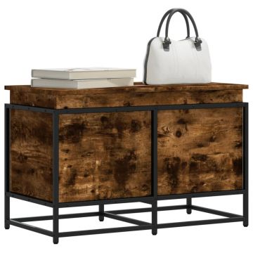 Gossi cutie depozitare stejar sonoma 80x40x51,5 cm lemn prelucrat