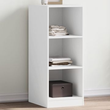Gossi dulap, alb, 48x41x102 cm, lemn prelucrat