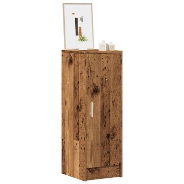 Gossi dulap pantofi lemn vechi 32x35x92 cm lemn prelucrat