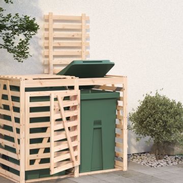 Gossi extensie depozitare pubela de gunoi, lemn masiv de pin