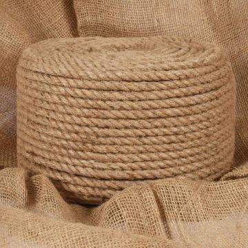 Gossi funie de iuta 25 m lungime, 10 mm grosime