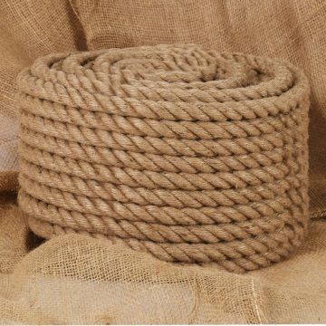 Gossi funie de iuta, 25 m lungime, 20 mm grosime