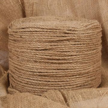 Gossi funie de iuta 25 m lungime, 8 mm grosime