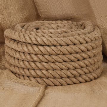 Gossi funie de iuta, 5 m lungime, 60 mm grosime