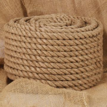 Gossi funie de iuta 50 m lungime, 24 mm grosime