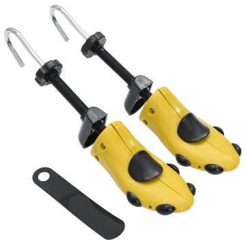 Gossi intinzatoare de pantofi cu corn, galben, eu 37-41, plastic