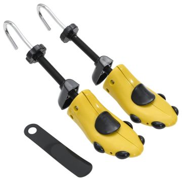 Gossi intinzatoare de pantofi cu corn, galben, eu 41-46, plastic
