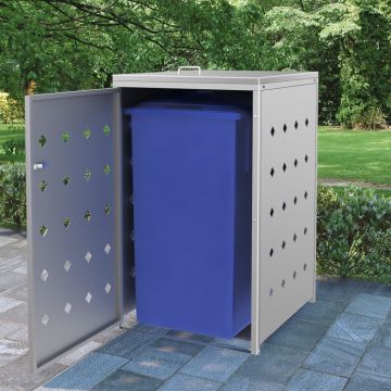 Gossi magazie pentru o pubela, otel inoxidabil, 240 l