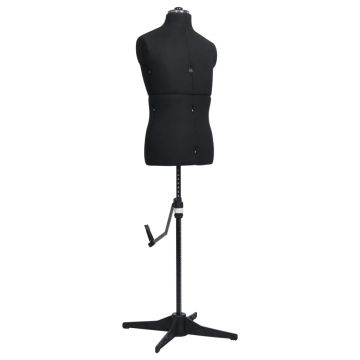 Gossi manechin croitorie reglabil barbati, negru, dimensiune 37-45