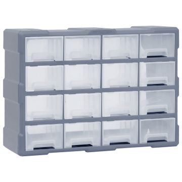 Gossi organizator cu 16 sertare medii, 52x16x37 cm