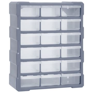 Gossi organizator cu 18 sertare medii, 38x16x47 cm